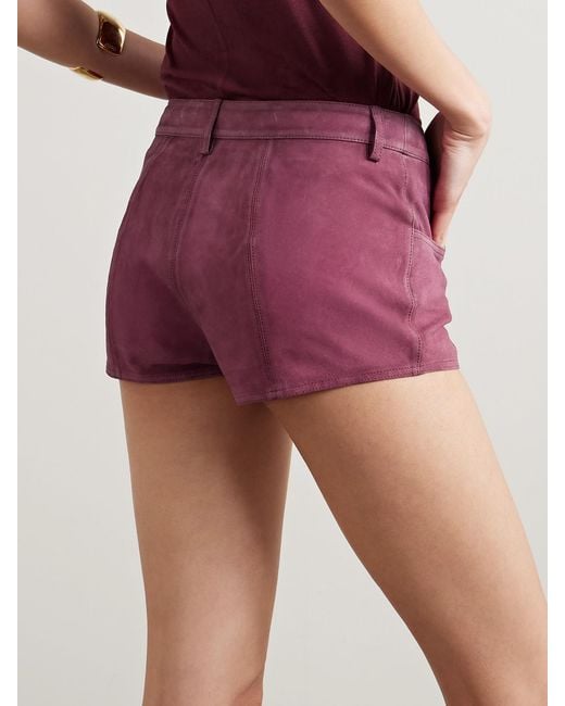 Isabel Marant Red Delma Shorts