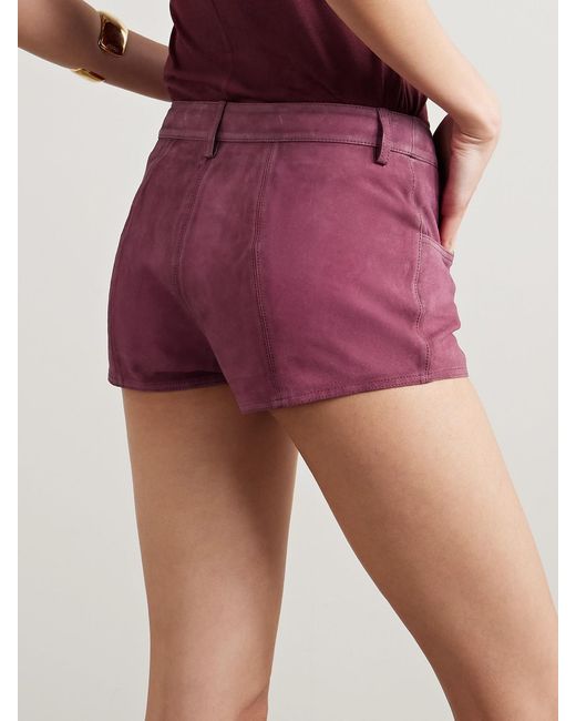 Isabel Marant Red Shorts Delma