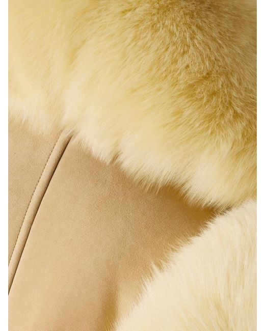 Alaïa Natural Shearling Vest