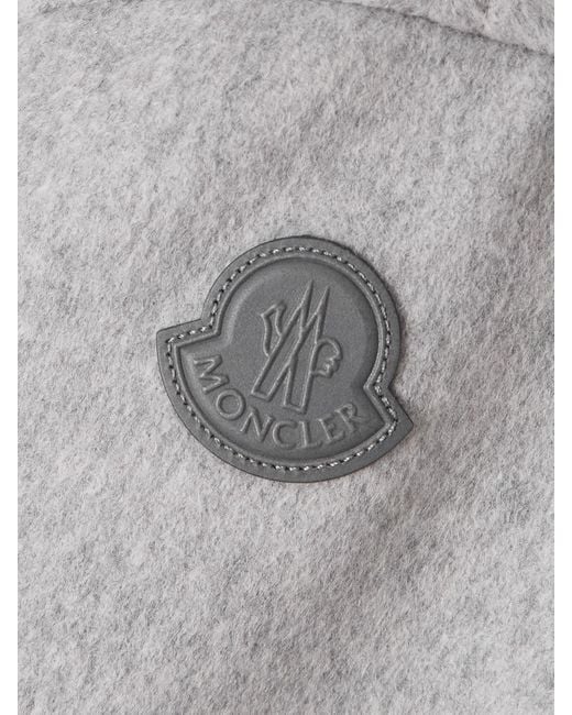 Moncler Gray Reposse Convertible Wool And Cashmere-Blend Jacket