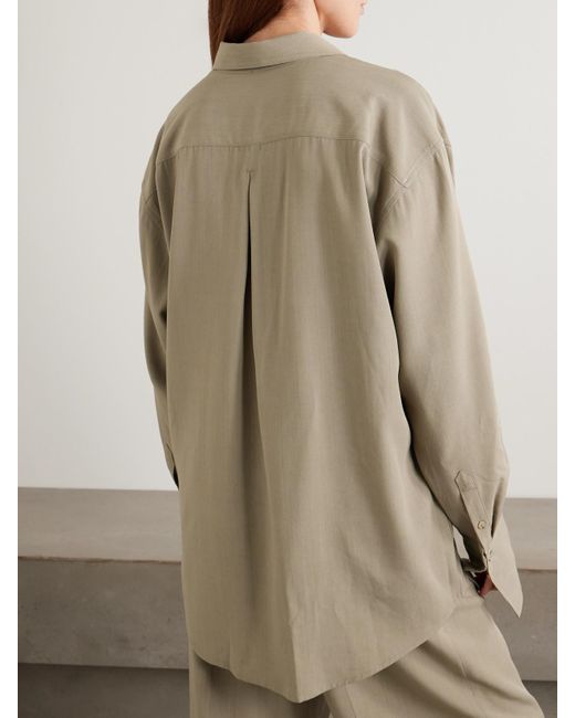 Totême  Natural Classic Woven Shirt