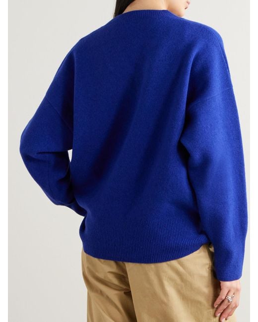 Rohe Blue Wool-Blend Sweater