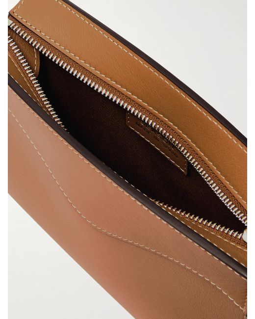 Hunting Season Brown Leather Clutch