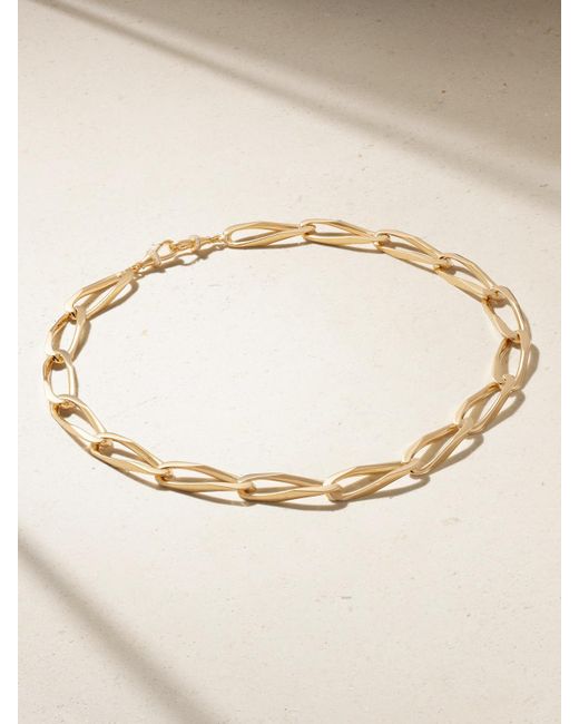 Marie Lichtenberg Natural Gourmette 18-Karat Diamond Necklace