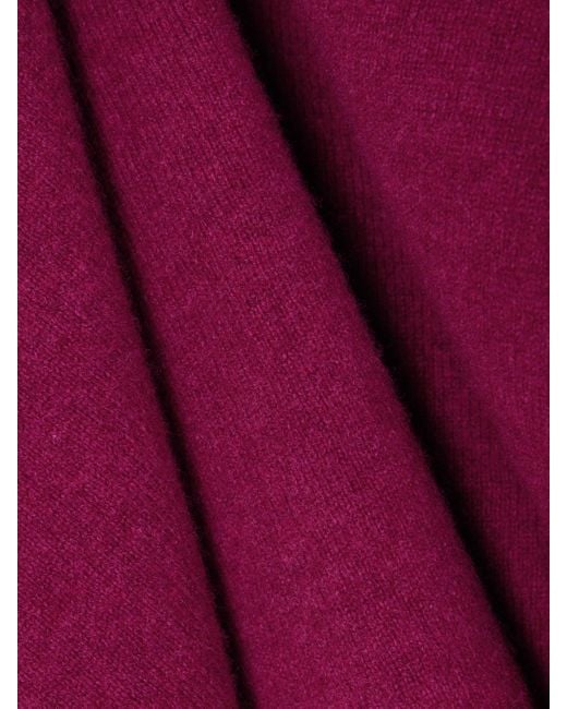 Leset Purple Jesse Wool Sweater