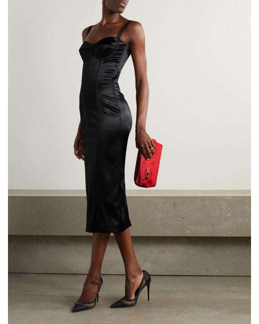 Dolce & Gabbana Black Midi Dresses