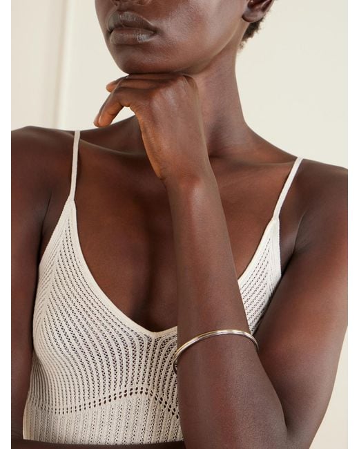 Jennifer Fisher Natural Thread And-Tone Bangle