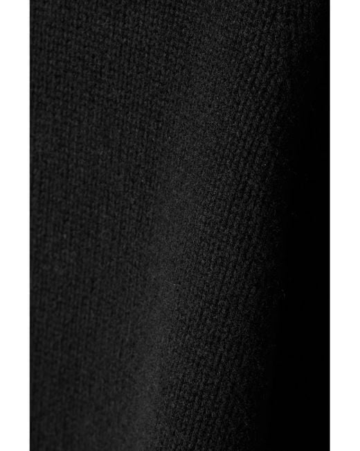 Khaite Black Mae Cashmere Sweater