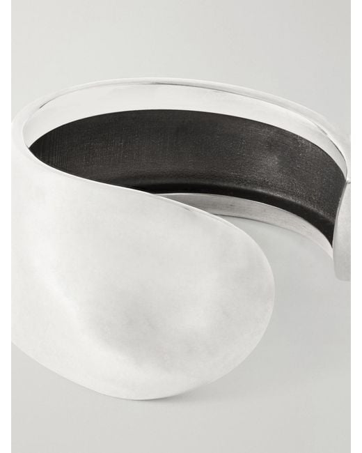 Khaite Metallic Keefe Palladium-Coated Bracelet