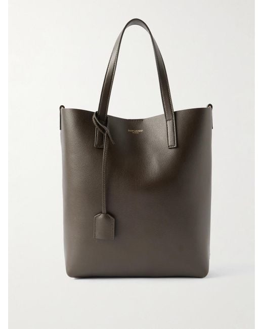 Saint Laurent Black Toy North/South Tote Aus Leder