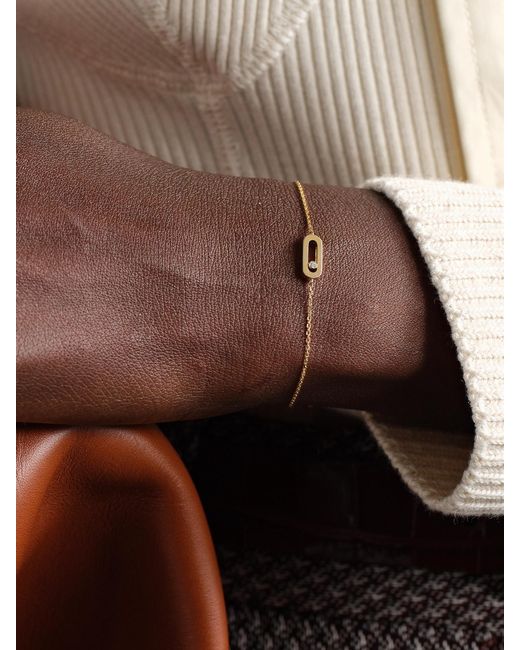 Messika Natural Move Uno 18-Karat Diamond Bracelet