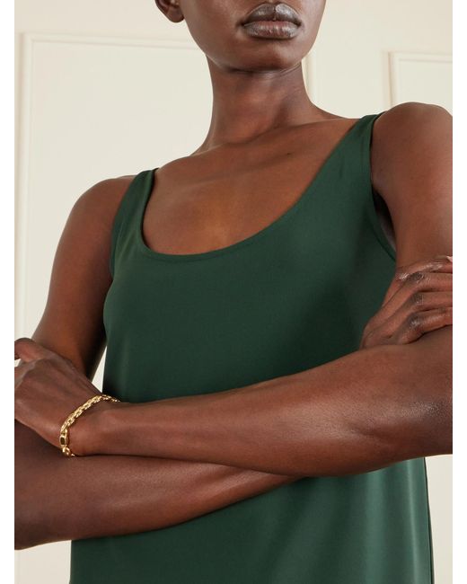 Eres Green Anae Stretch-Jersey Tank