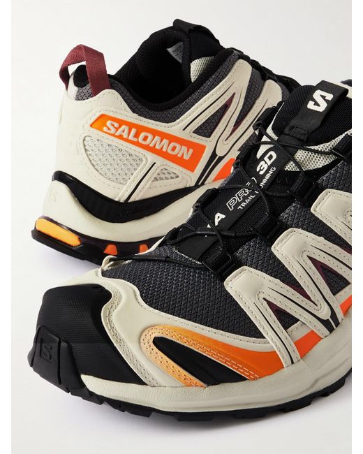 Salomon Multicolor Xa Pro 3D Rubber-Trimmed Mesh Sneakers