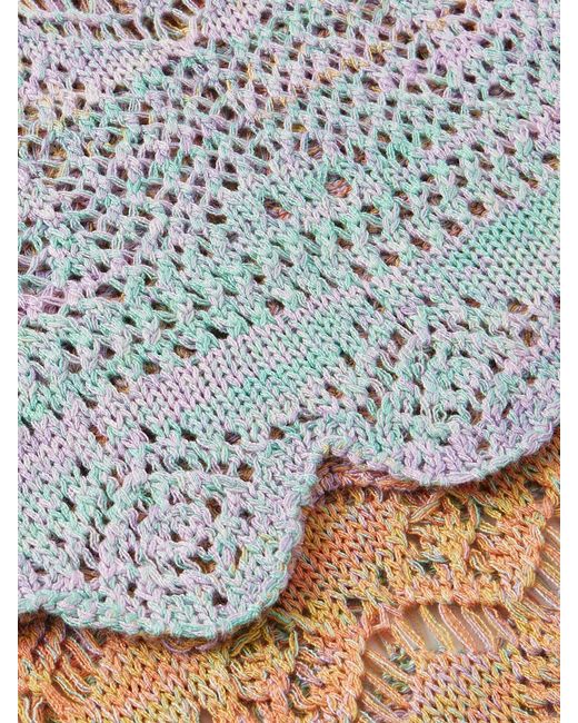Anna Sui White Space Dye Scarf