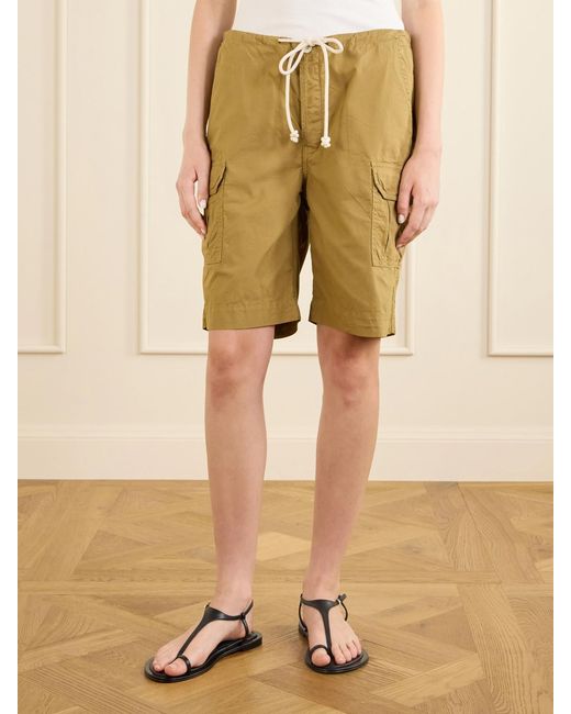 Jamie Haller Brown The Rope Tie Jersey Cargo Shorts