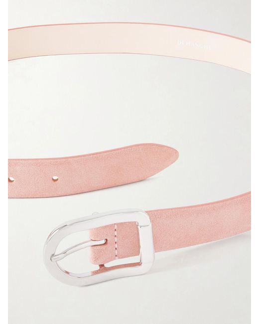 DEHANCHE Pink Mija Suede Belt