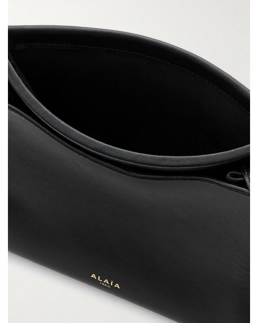 Alaïa Black Le Click Kleine Schultertasche Aus Leder