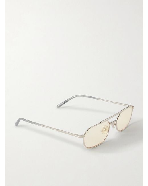 Brunello Cucinelli Natural Square-Frame-Tone Optical Glasses