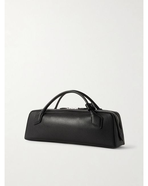 Sac À Main En Cuir Texturé Le Teckel Alaïa en coloris Black