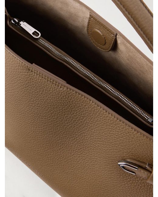 Brunello Cucinelli Natural Leather Shoulder Bag