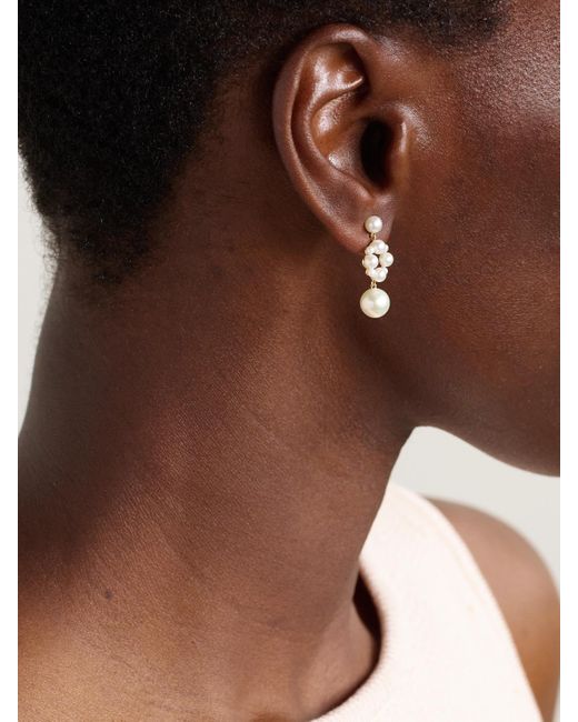 Sophie Bille Brahe Natural Nebula 14-Karat Recycled Pearl Earrings