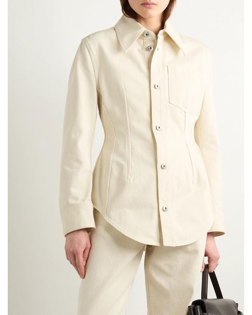Bottega Veneta Natural Denim Jacket