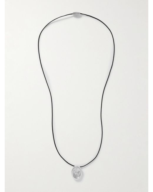 YSSO White Aesop Kette Aus Kordel Und
