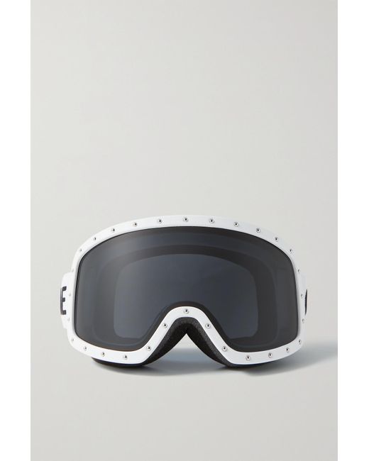 Celine Studded Ski Goggles in Blue | Lyst Canada