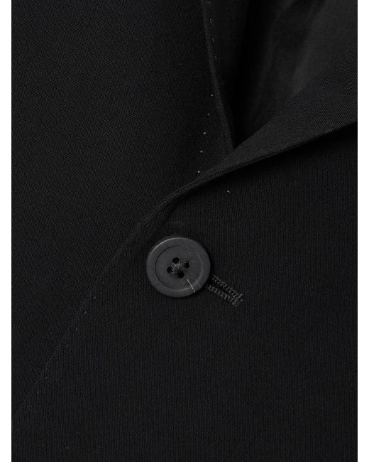 Rick Owens Black Wool Vest