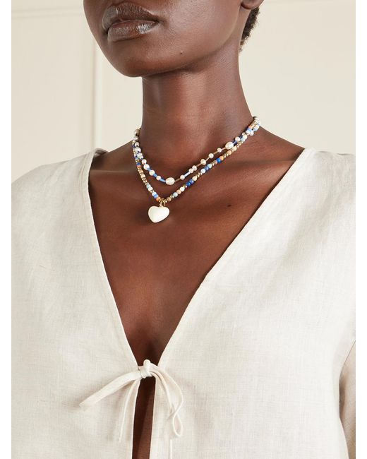 Roxanne Assoulin Multicolor Happy Baby-Tone And-Stone Beaded Necklace