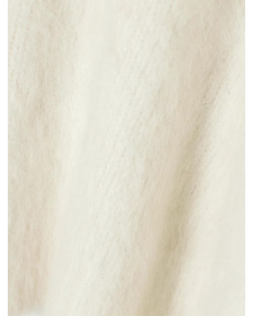 Loulou de Saison Natural Ambrose Brushed Alpaca-Blend Sweater