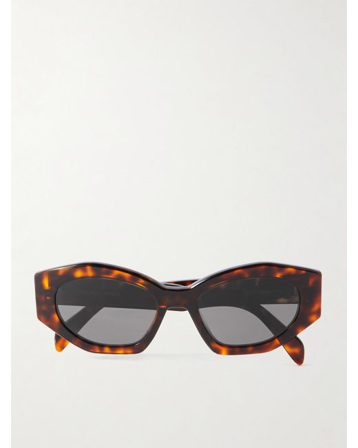 Céline Multicolor Triomphe Sonnenbrille Mit Cat-Eye-Rahmen Aus Azetat
