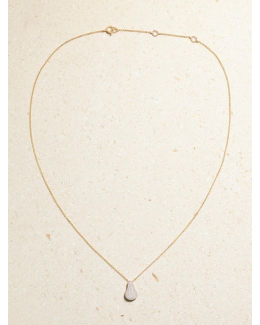 Collier En Or 14 Carats (585/1000) Et Diamants STONE AND STRAND en coloris Natural