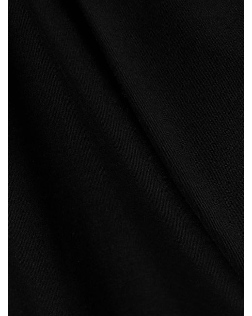Isabel Marant Black Elody Knotted Jersey Tank