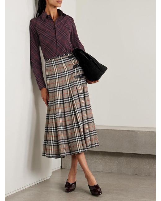 Shirts Burberry en coloris Purple