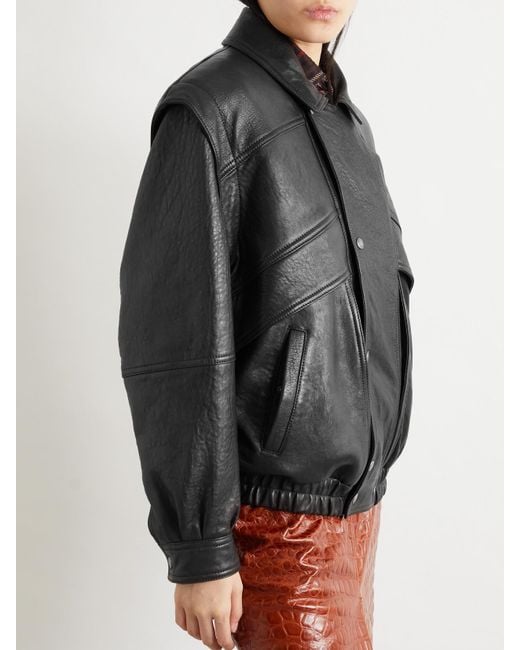 Saint Laurent Black Leather Jacket
