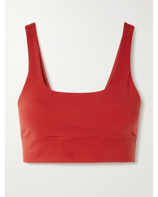 Varley Red Cori Sport-Bh Aus Freesoft-Jersey