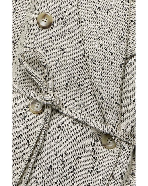 Altuzarra Gray Hattson Belted Double-Breasted Sequin-Embellished Woven Blazer