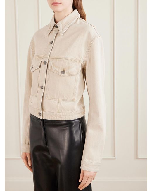 Khaite Natural Tomer Denim Jacket