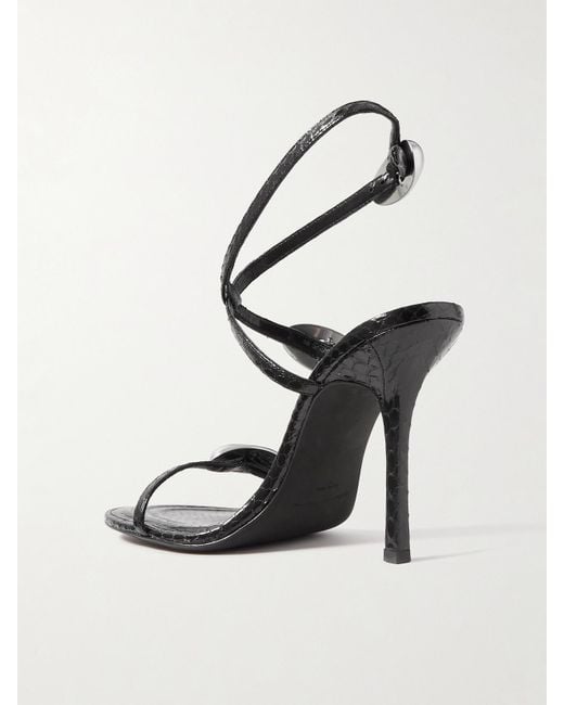 Alexander Wang Black High Heel Sandals
