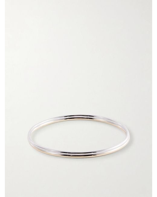 Jennifer Fisher Natural Thread And-Tone Bangle