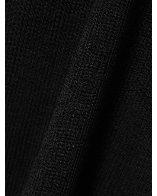 Débardeur En Soie Côtelée Lottie Nili Lotan en coloris Black