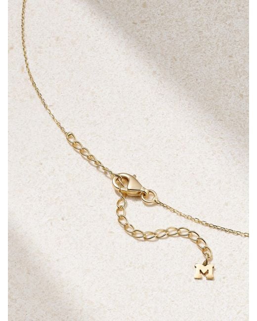 Mateo Natural Kette Aus 14 Karat Mit Diamanten