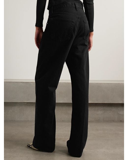 Citizens of Humanity Black Ayla Baggy Mid-Rise Jeans