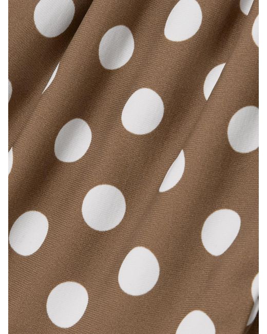 Marysia Swim White Coronada Polka-Dot Bikini Top