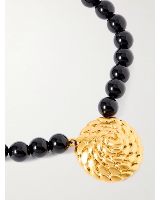 Julietta Metallic Kette Mit Harz Und Goldfarbenem Detail