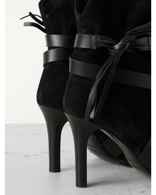 BOTTINES ATINY WRAP en Black Isabel Marant