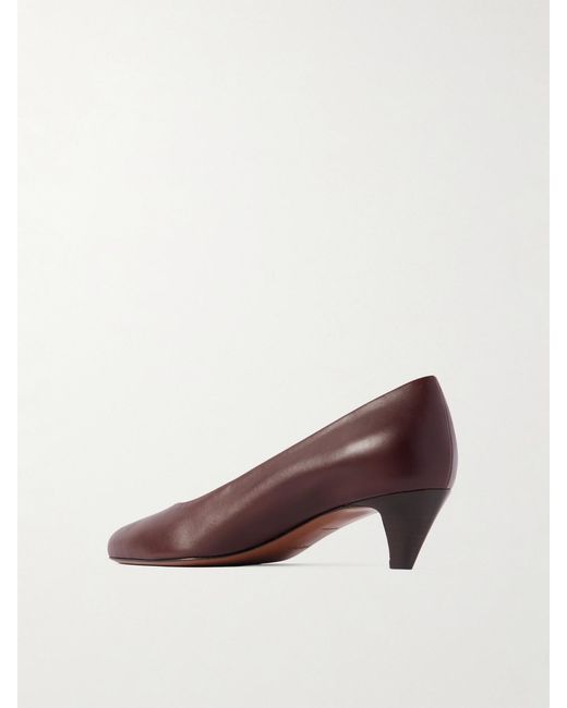 Neous Brown Fera Leather Pumps