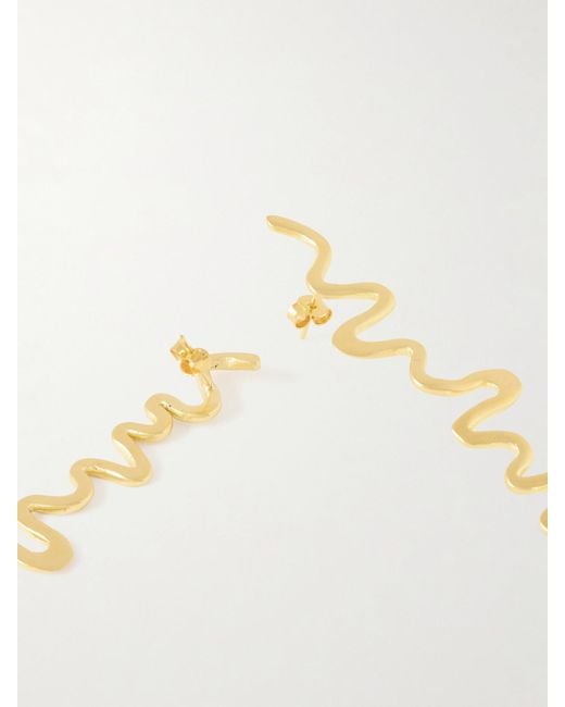 YSSO Metallic Shore-Plated Earrings