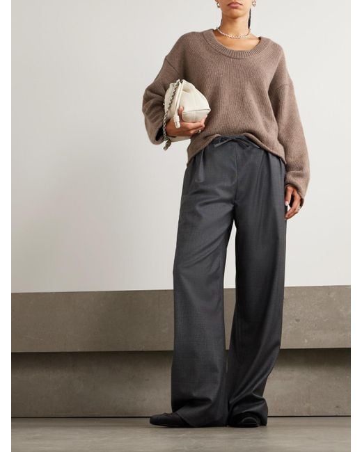 Loulou de Saison Natural Derry Oversized Cashmere Sweater